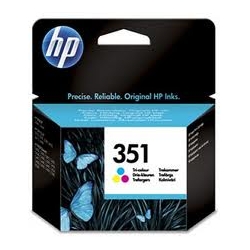 HP 351 HP CB337EE tusz kolorowy do drukarki  HP  DeskJet D4260, D4360, Officejet J5730, J5780, J5785, J6410, PhotoSmart C4270, C4280, C4340, C4380, C4